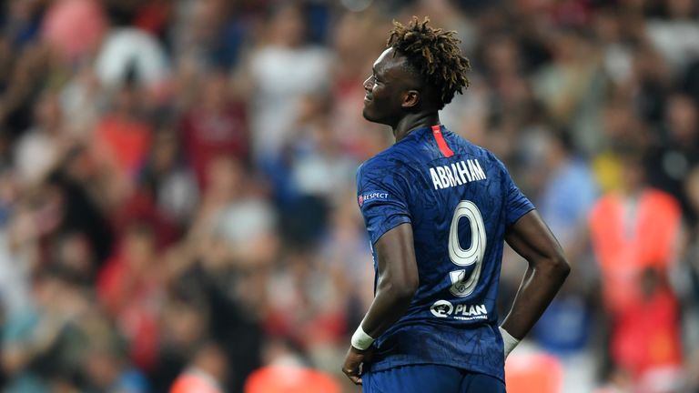 Chelsea's Tammy Abraham was abused online after missing the decisive penalty for Chelsea in the UEFA Super Cup in August