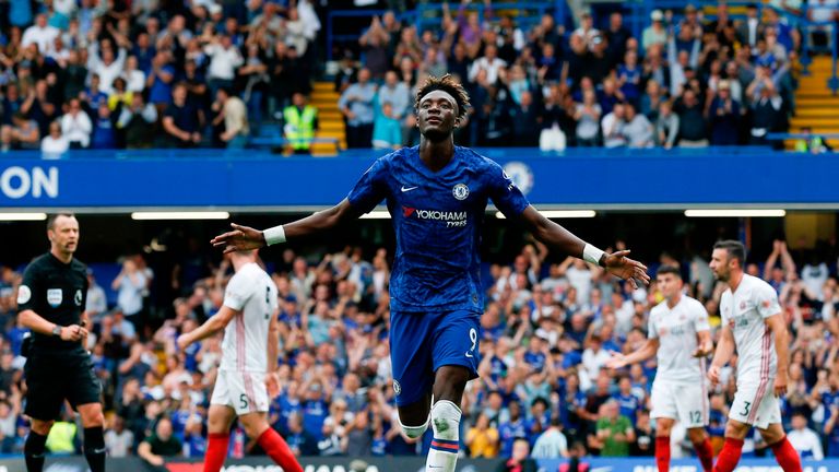 Tammy Abraham scored twice when Chelsea hosted Sheffield United last August