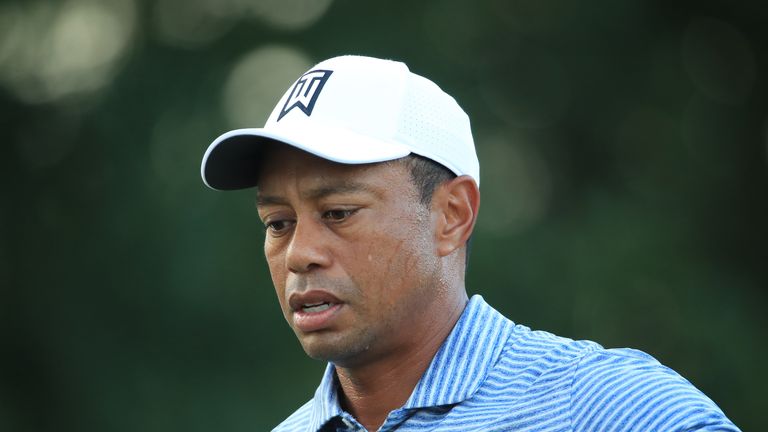 Woods hasn't completed 72 holes in an event since a tied-21st finish at the US Open in June
