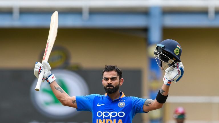 Virat Kohli's century leads India to 59-run (DLS) win despite Chris ...