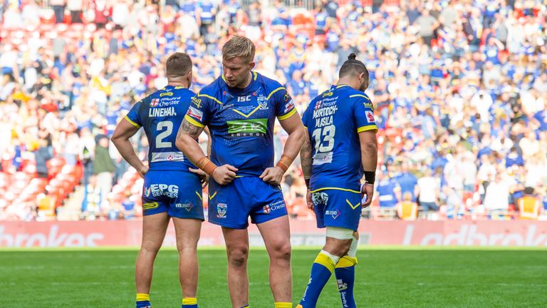 Warrington are aiming to banish memories of last year's Challenge Cup final defeat