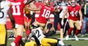 49ers ride luck to sink Steelers