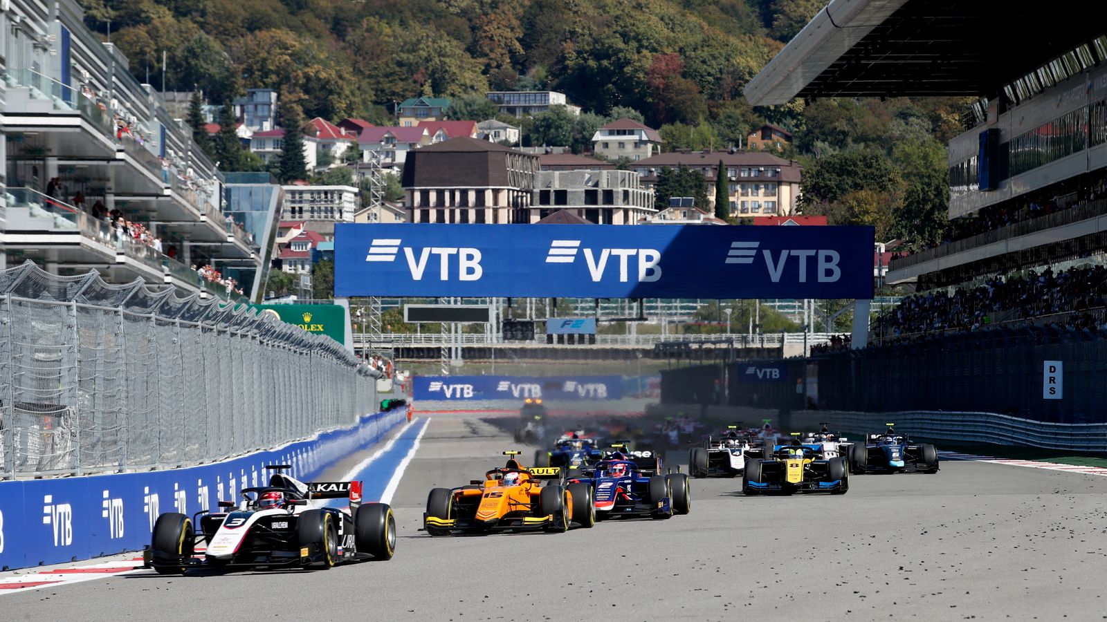 F2 S Nobuharu Matsushita Nikita Mazepin Involved In Sochi Crash F1 News