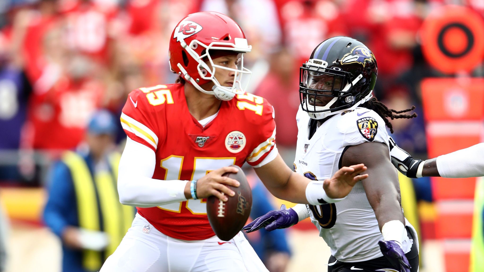 Baltimore Ravens 28-33 Kansas City Chiefs: Patrick Mahomes throws three TDs  in KC win, NFL News