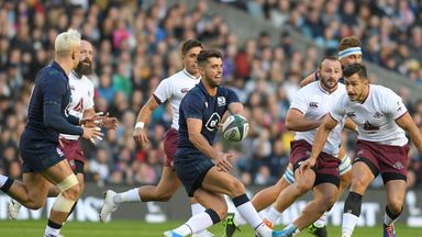 Adam Hastings will wear the No 10 jersey for Scotland against Ireland