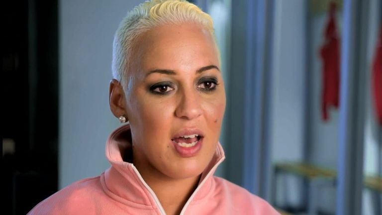 Watch Sanderson's 'Spotlight' film produced by the charity Sport Allies and the London Film School, as she describes how she continues to fight for young girls in football