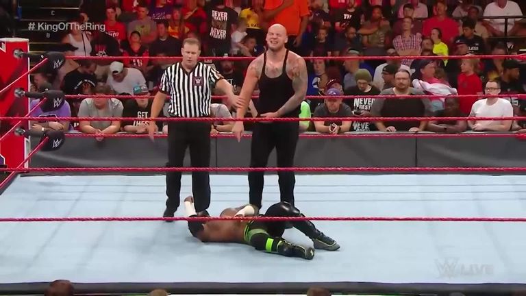 Baron Corbin is into the King of the Ring semi-finals after beating Cedric Alexander on Raw - and there's a strong argument for him winning the whole thing