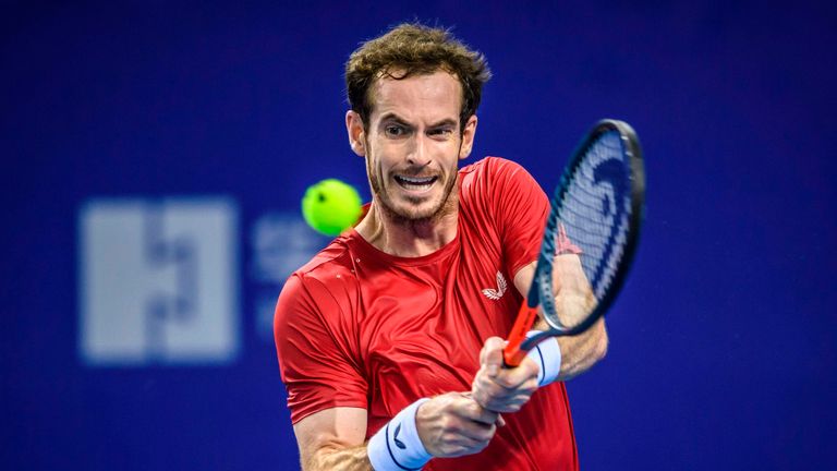 Andy Murray buscó aprovechar su victoria inicial en Zhuhai