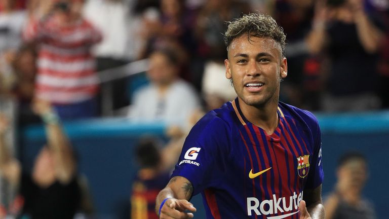 Neymar was reportedly close to a return to the Nou Camp this summer