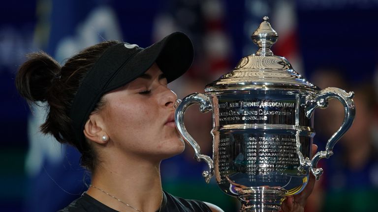 Bianca Andreescu won the US Open on her main draw debut at Flushing Meadows