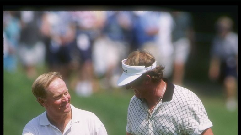 Jack Nicklaus described Brian Barnes as a 'tough competitor'