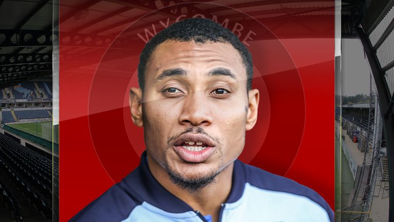 Darius Charles is back at Wycombe after a career-threatening hip problem