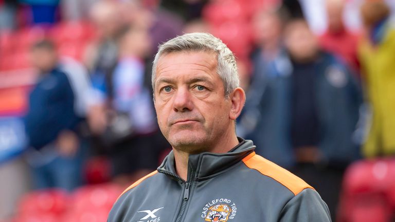 Daryl Powell y Castleford llegaron a los play-offs en 2019