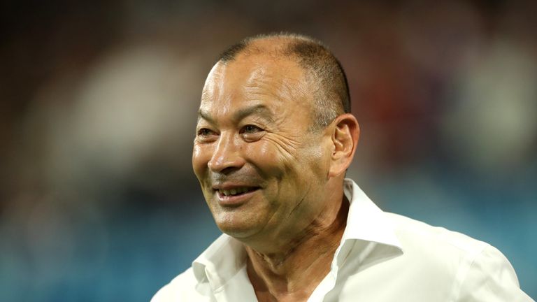 Eddie Jones dice que no estará viendo Argentina vs Tonga