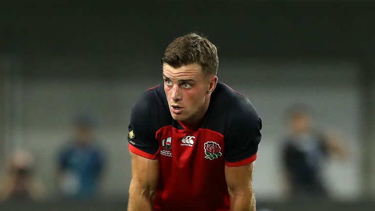 Skipper George Ford performed well for England in the 10 shirt