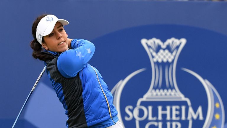 Georgia Hall took command on the back nine against Lexi Thompson