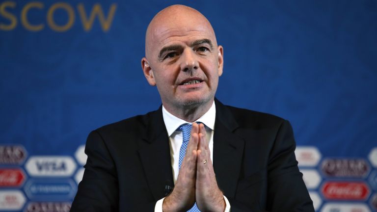 El presidente de la FIFA, Gianni Infantino, ha hablado sobre el tema de la prohibición de Irán a las fanáticas en los estadios.