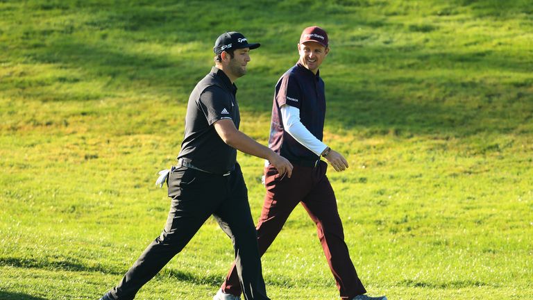 Rose sigue a Jon Rahm y Danny Willett por dos disparos 