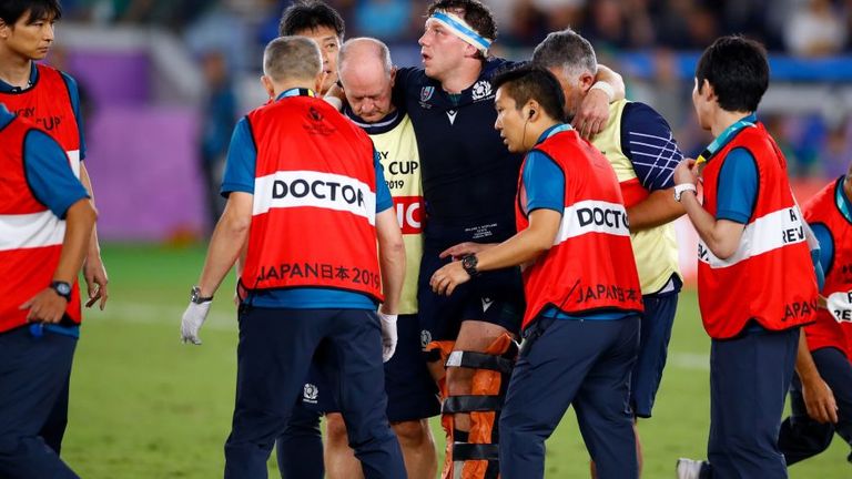 Fans will await updates on Hamish Watson's injury