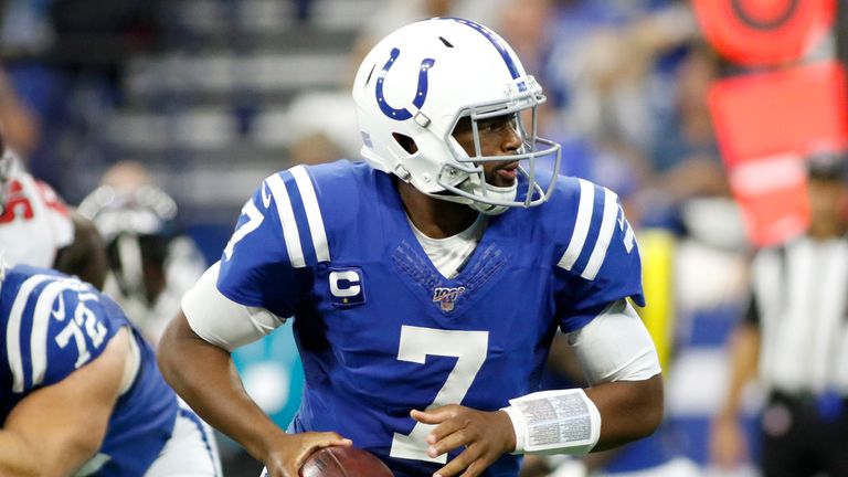 Jacoby Brissett continúa mejorando después de hacerse cargo de Andrew Luck