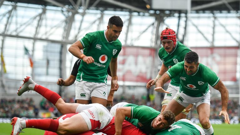 James Ryan scored a third try for the home side, rewarding a superb second half showing