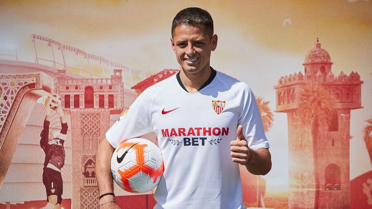 Javier Hernandez had 10 months left on his contract at West Ham