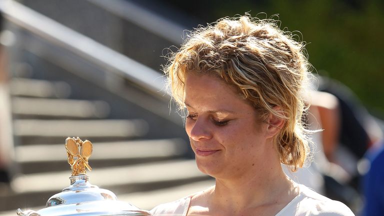 Kim Clijsters es cuatro veces ganador del Grand Slam