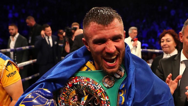 Vasiliy Lomachenko is likely to face Teofimo Lopez in a unification clash 