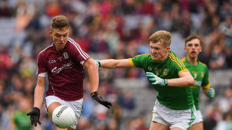 McBride in action for Meath during last year's All-Ireland minor semi-final