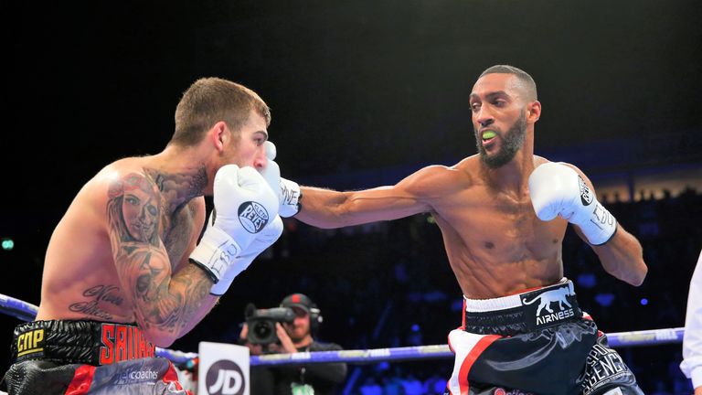 Mohamed Mimoune defeated Sam Eggington in Manchester