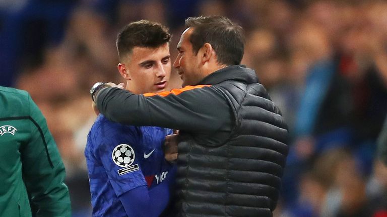 Mount has found his way into the England team after his impressive start to the season at Chelsea