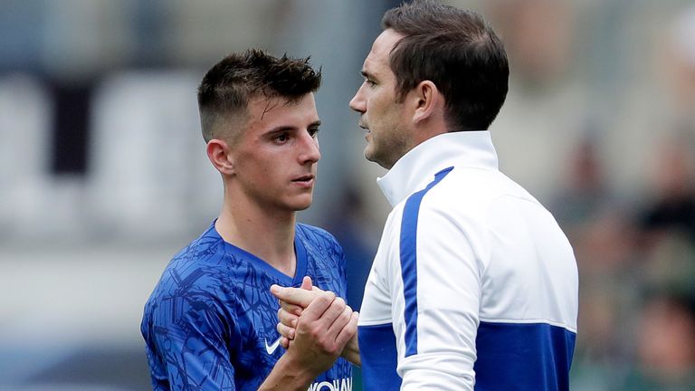 Mason Mount dice que ha realizado sesiones de entrenamiento adicionales con Frank Lampard 