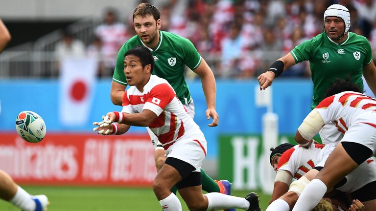 Yutaka Nagare's quick pass and service was essential to the Blossoms' success