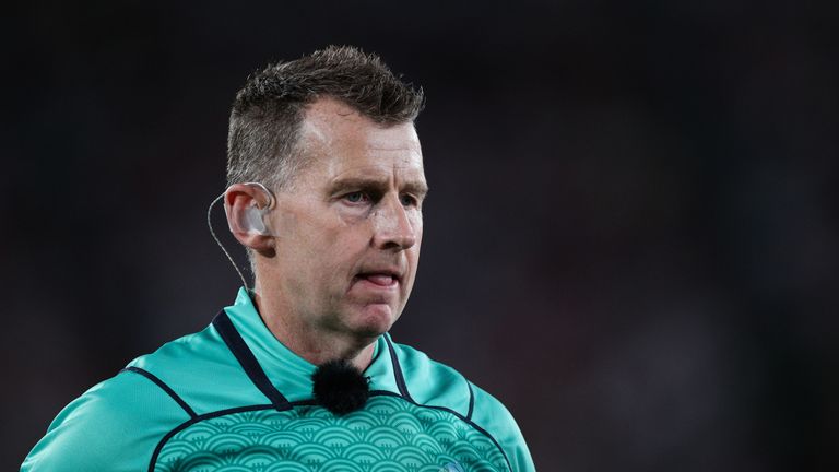 Nigel Owens takes charge of Saturday's quarter-final