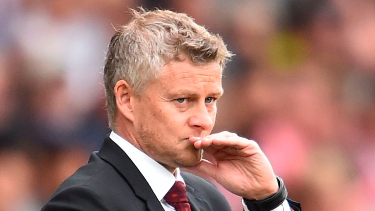 Ole Gunnar Solskjaer watched his side draw 1-1 at Southampton last weekend.