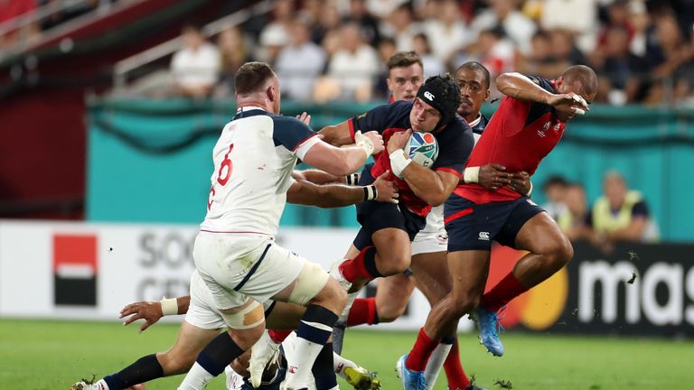 Inglaterra ha vencido a Tonga y Estados Unidos en sus primeros partidos del Grupo C
