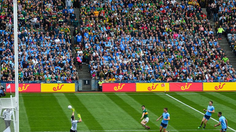 Cluxton made some crucial interjections in the drawn game