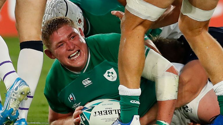 Ireland's forwards set the tone for their opening Rugby World Cup victory