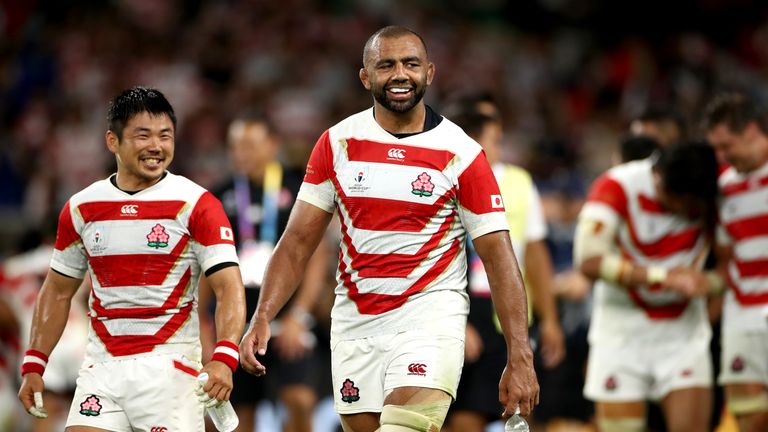 Replacement scrum-half Fumiaki Tanaka emerged to keep the game's tempo extremely high also