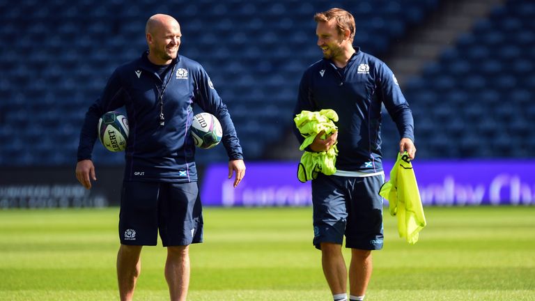 Gregor Townsend's squad have been using some unusual preparation techniques