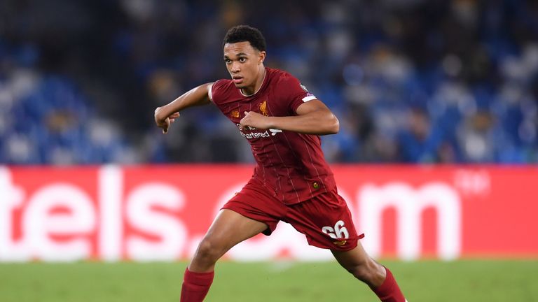 Liverpool's Trent Alexander-Arnold is the unanimous choice at right-back