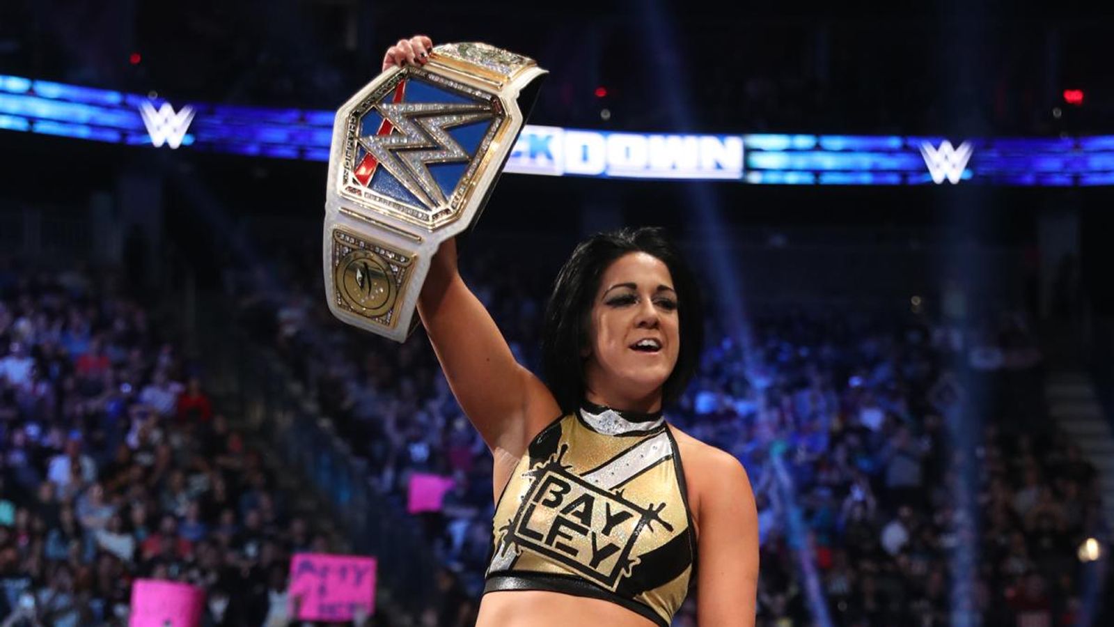 Bayley: Rumours of tantrum over lost titles at WrestleMania are ...