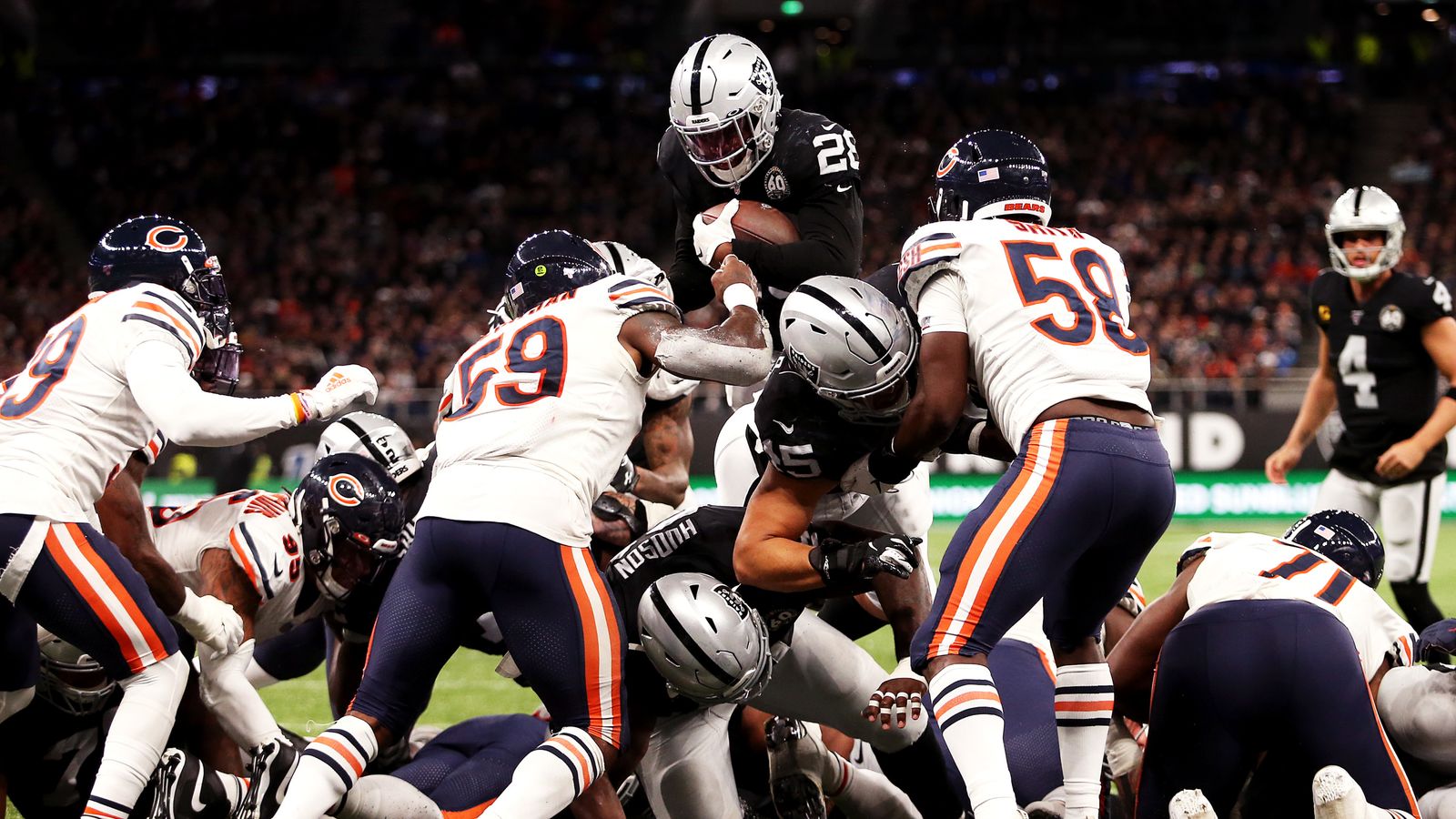 NFL at Tottenham, Raiders 24-21 Bears: Late Oakland win caps