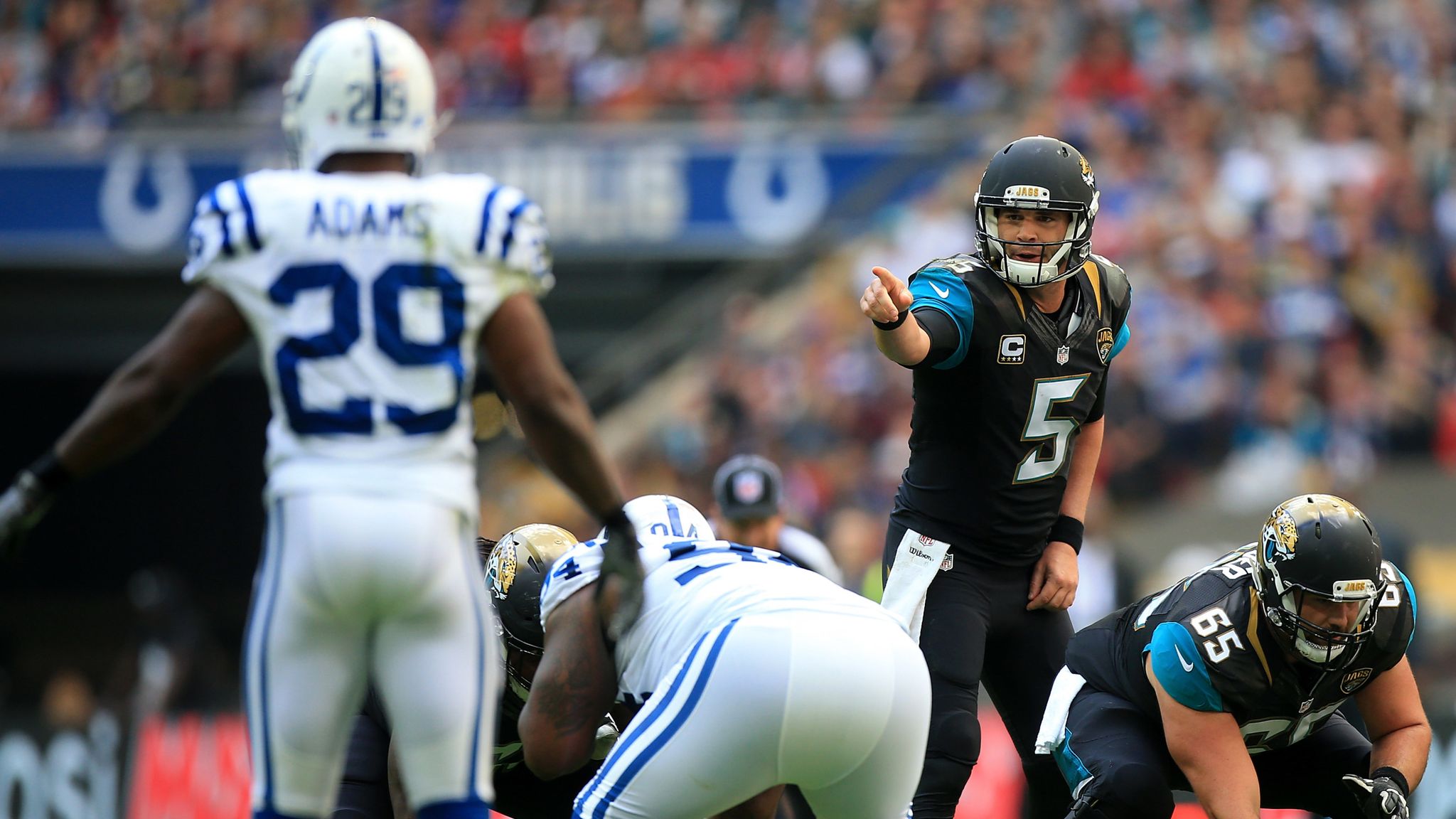 NFL at Wembley: Indianapolis Colts 27-30 Jacksonville Jaguars – as it  happened, NFL