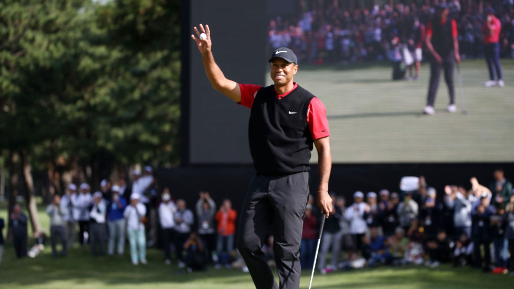Tiger Woods Delighted With 82nd Pga Tour Win At Zozo Championship Golf News Sky Sports
