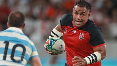 Billy Vunipola injured his ankle in England's win over Argentina