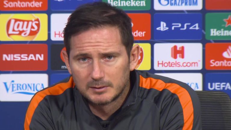 Frank Lampard is pleased with the commitment shown by those players who are not regularly starting for his side