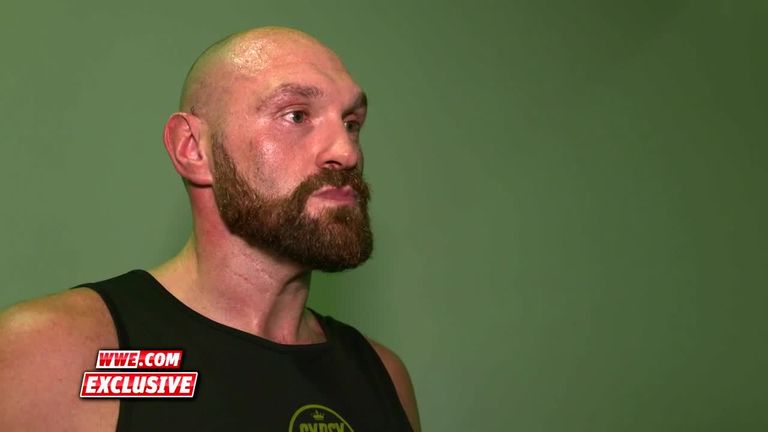 Fury has left the door open on the prospect of competing in the WWE again in the future