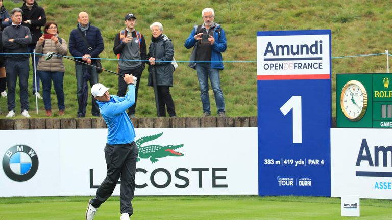 Alex Noren eagled the last to salvage a 72