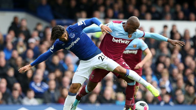 West Ham performed poorly against Everton on Saturday